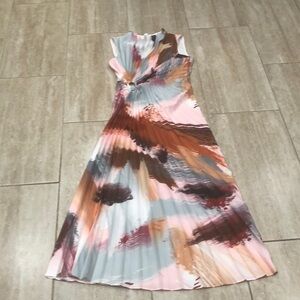 SHEIN dress maxi pleated skirt Medium